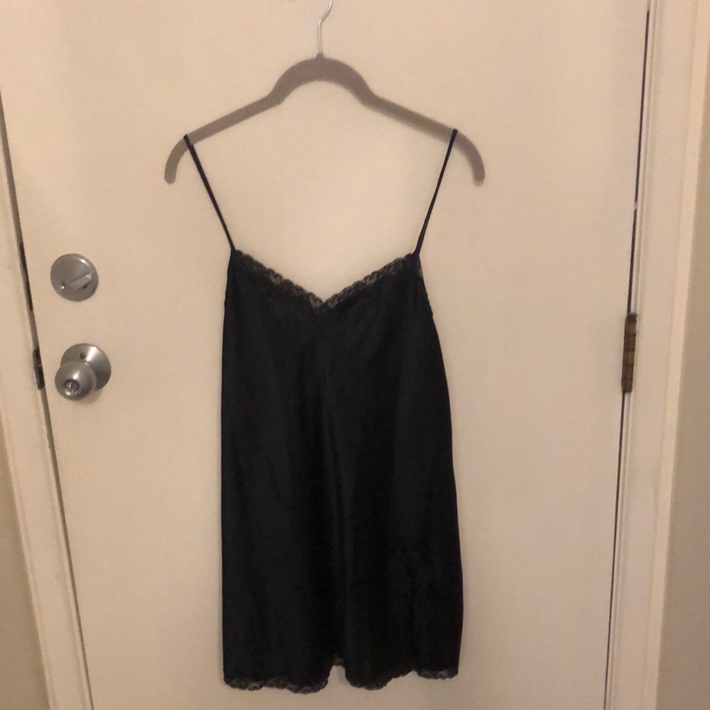 Lingerie- classic little black negligee by Victoria Secrets
